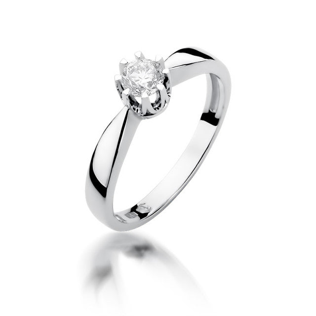 Inel Aur 14K cu Diamant Natural 0.30 ct, imaginea 4 din 10