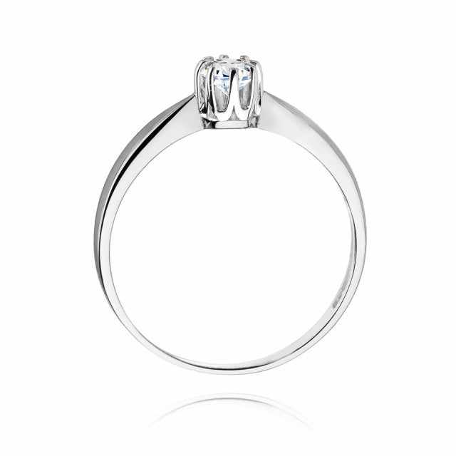Inel Aur 14K cu Diamant Natural 0.30 ct, imaginea 6 din 10