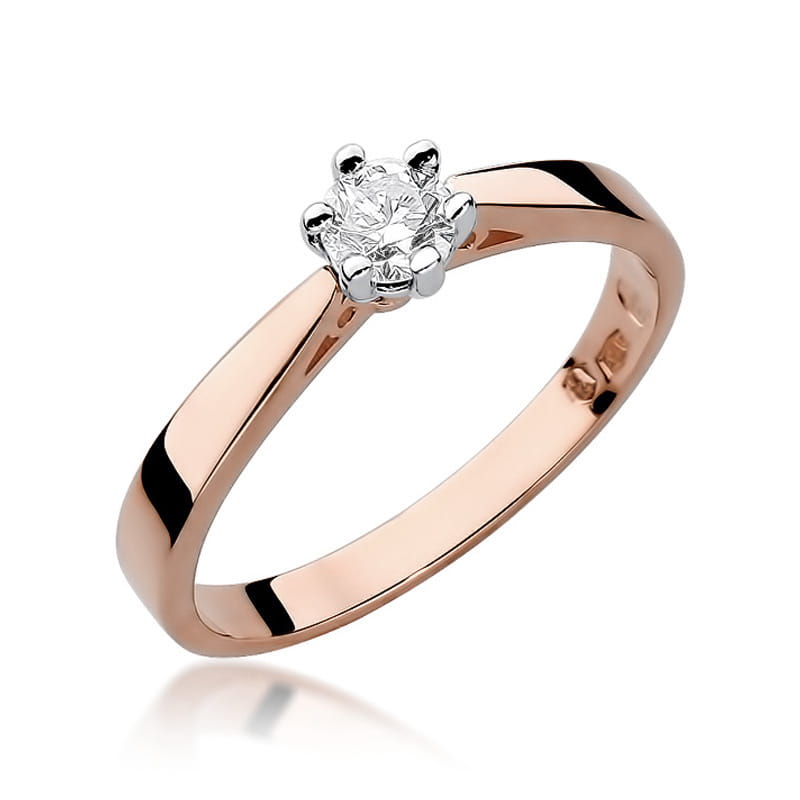 Inel Aur 14K cu Diamant Natural 0.25 ct, imaginea 7 din 9