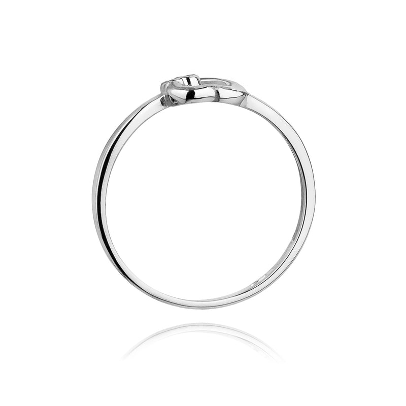 Inel Aur 14K cu Diamant Natural 0.02 ct, imaginea 6 din 11