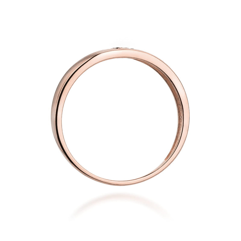 Inel Aur 14K cu Diamante Naturale 0.02 ct, imaginea 10 din 11