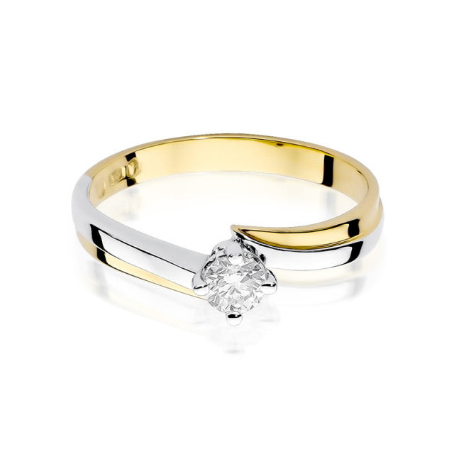 Inel Aur 14K cu Diamant Natural 0.25 ct, imaginea 2 din 11