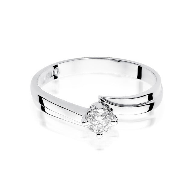 Inel Aur 14K cu Diamant Natural 0.25 ct, imaginea 5 din 11