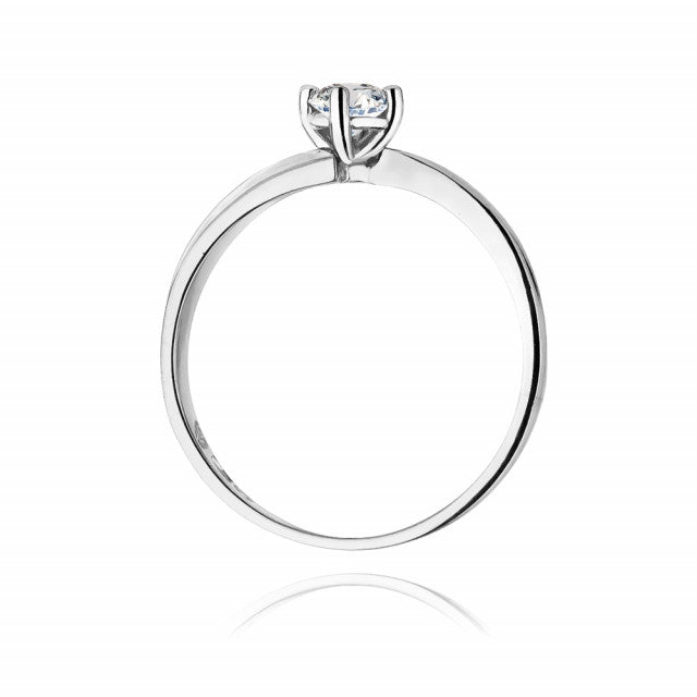 Inel Aur 14K cu Diamant Natural 0.25 ct, imaginea 6 din 11