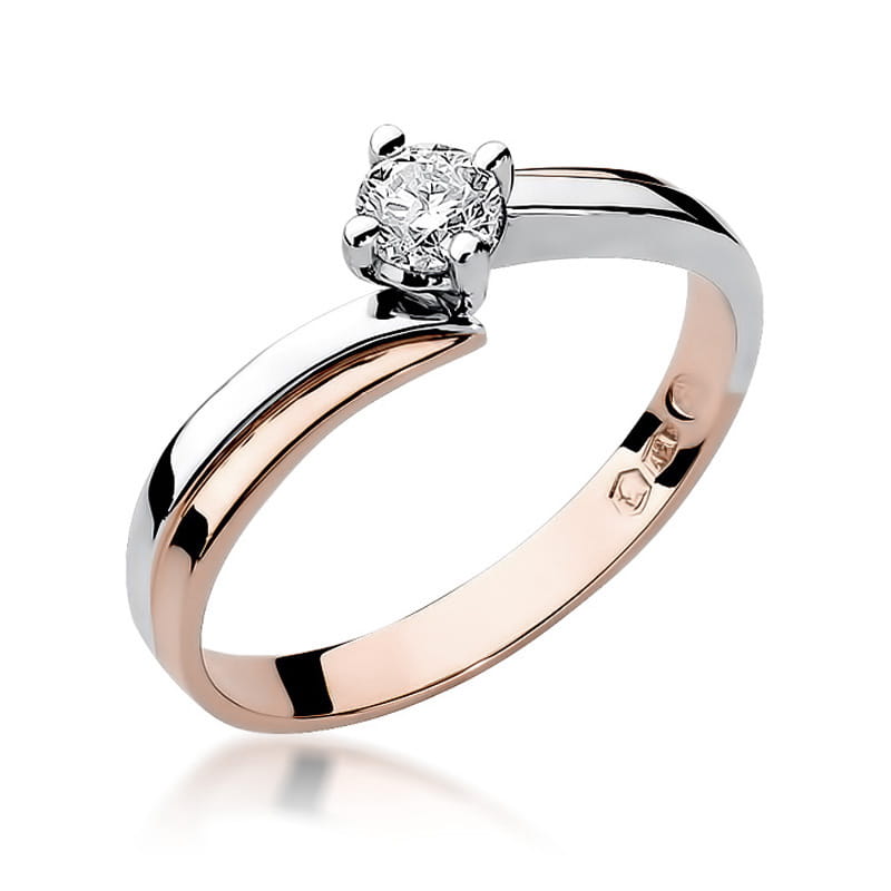 Inel Aur 14K cu Diamant Natural 0.25 ct, imaginea 8 din 11