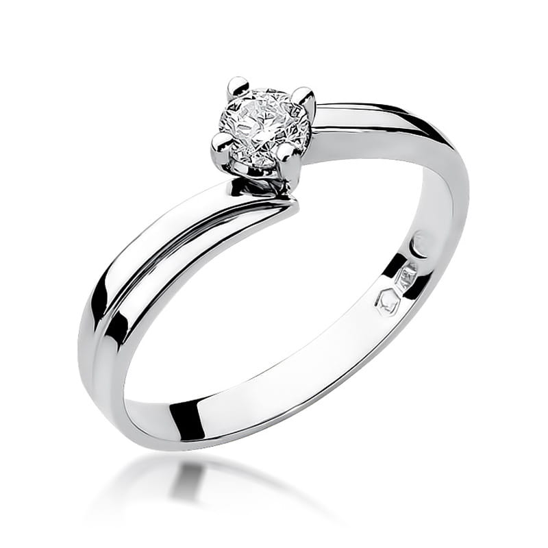 Inel Aur 14K cu Diamant Natural 0.30 ct, imaginea 9 din 11