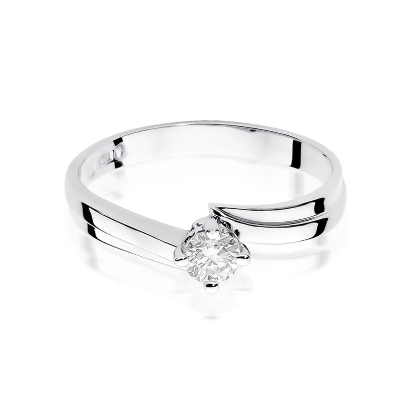 Inel Aur 14K cu Diamant Natural 0.30 ct, imaginea 10 din 11