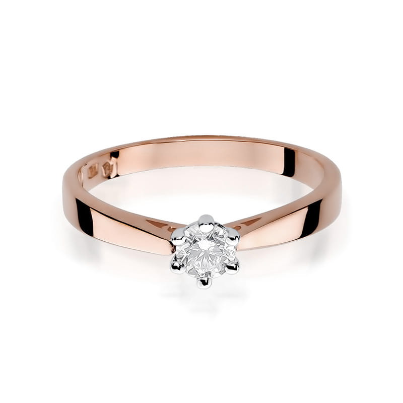 Inel Aur 14K cu Diamant Natural 0.30 ct, imaginea 9 din 11