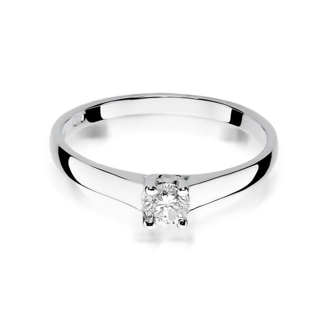 Inel Aur 14K cu Diamant Natural 0.20 ct, imaginea 5 din 11