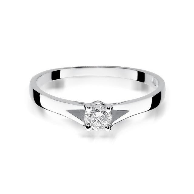 Inel Aur 14K cu Diamant Natural 0.20 ct, imaginea 5 din 11