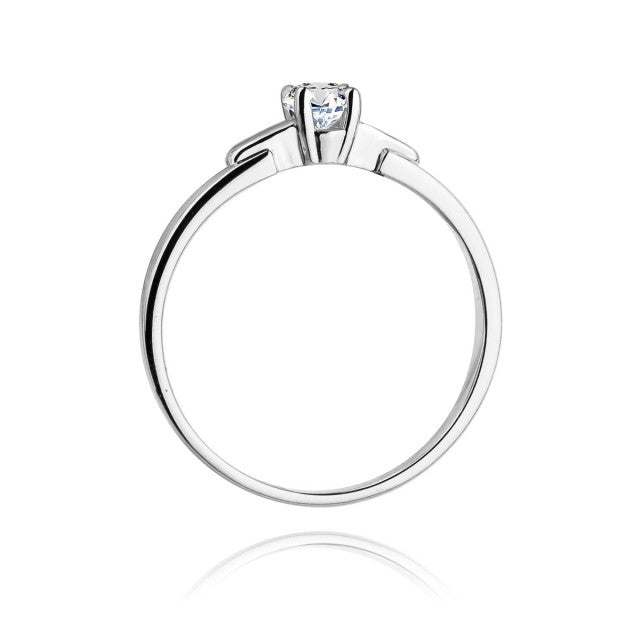 Inel Aur 14K cu Diamant Natural 0.20 ct, imaginea 6 din 11