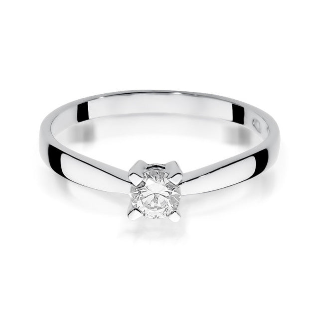 Inel Aur 14K cu Diamant Natural 0.20 ct, imaginea 5 din 11