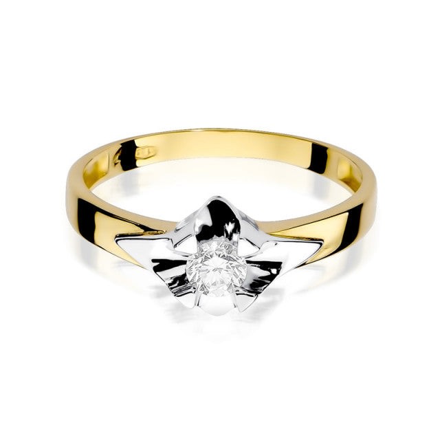 Inel Aur 14K cu Diamant Natural 0.30 ct, imaginea 2 din 11