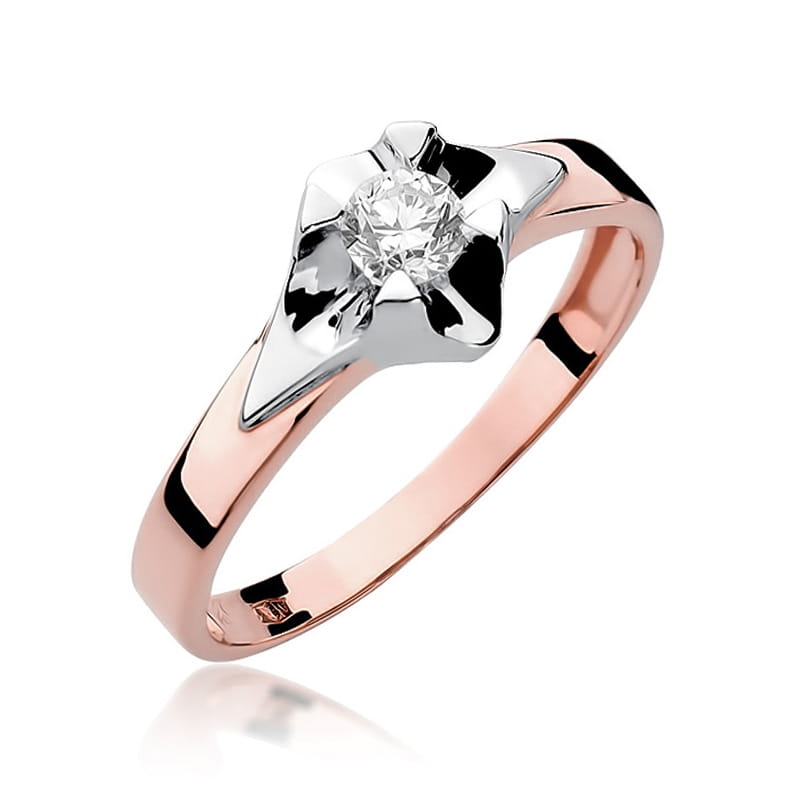 Inel Aur 14K cu Diamant Natural 0.30 ct, imaginea 8 din 11