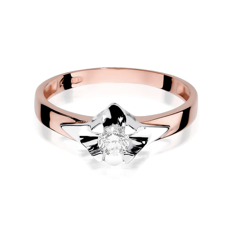 Inel Aur 14K cu Diamant Natural 0.30 ct, imaginea 9 din 11