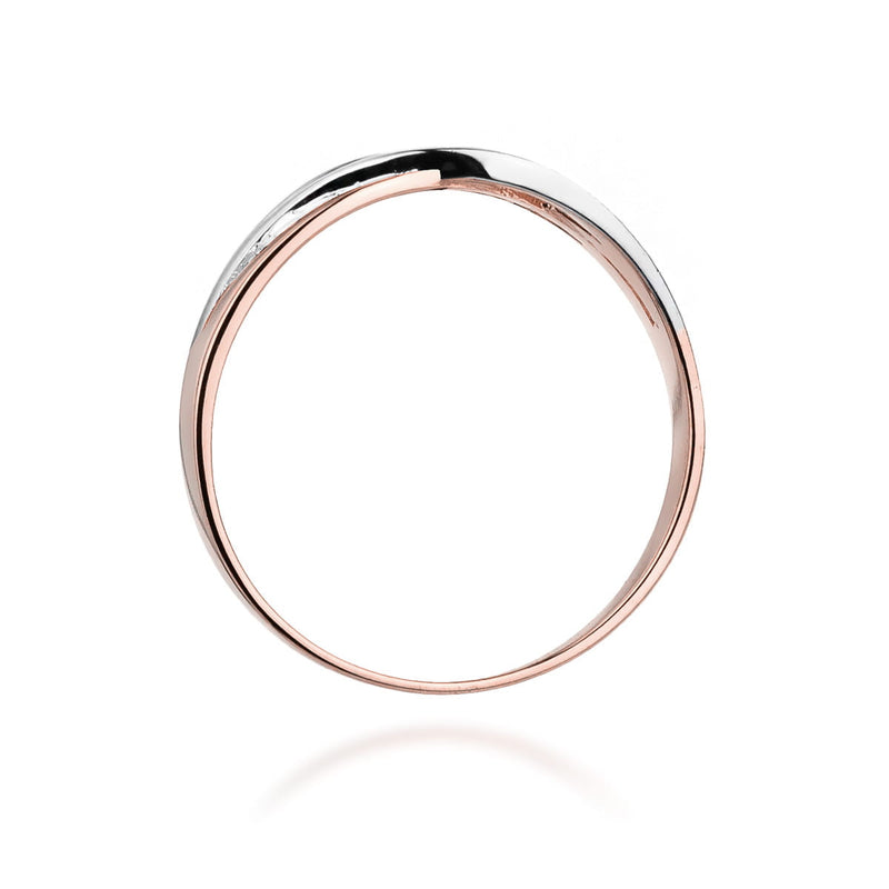 Inel Aur 14K cu Diamant Natural 0.05 ct, imaginea 10 din 11