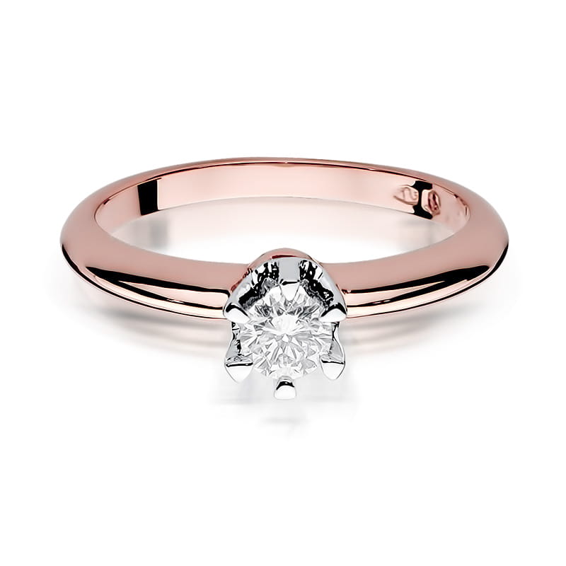 Inel Aur 14K cu Diamant Natural 0.30 ct, imaginea 9 din 11