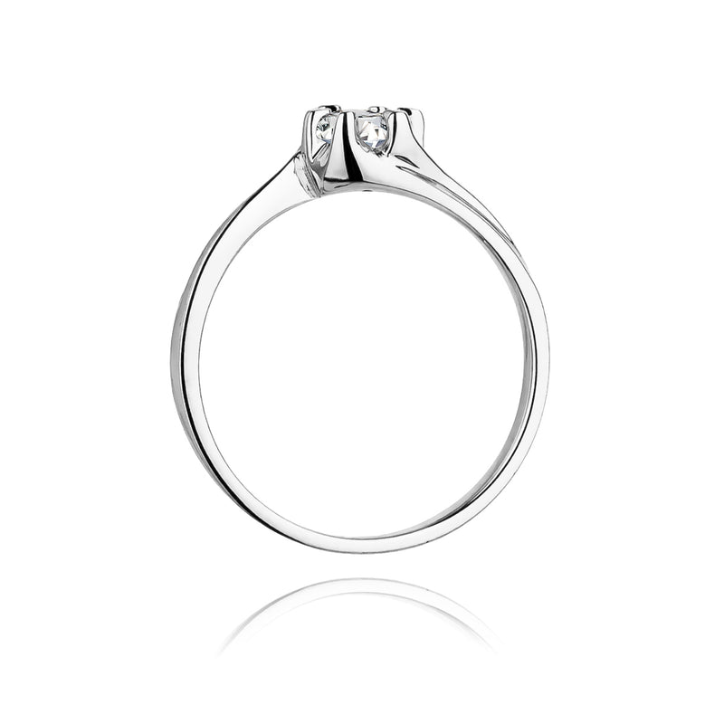 Inel Aur 14K cu Diamant Natural 0.30 ct, imaginea 6 din 11
