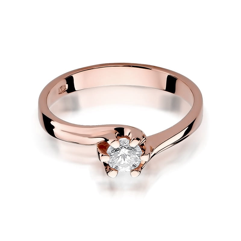 Inel Aur 14K cu Diamant Natural 0.30 ct, imaginea 9 din 11