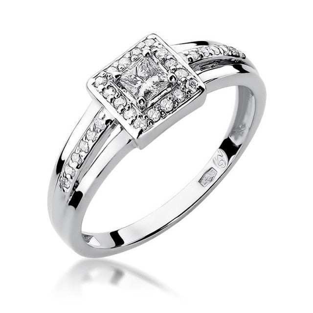 Inel Aur 14K cu Diamante Naturale 0.29 ct, imaginea 6 din 11