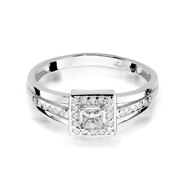 Inel Aur 14K cu Diamante Naturale 0.29 ct, imaginea 7 din 11