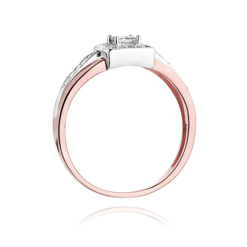 Inel Aur 14K cu Diamante Naturale 0.29 ct, imaginea 10 din 11