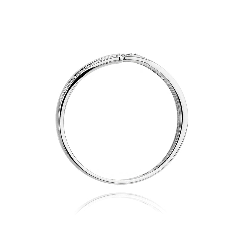 Inel Aur 14K cu Diamante Naturale 0.03 ct, imaginea 6 din 11