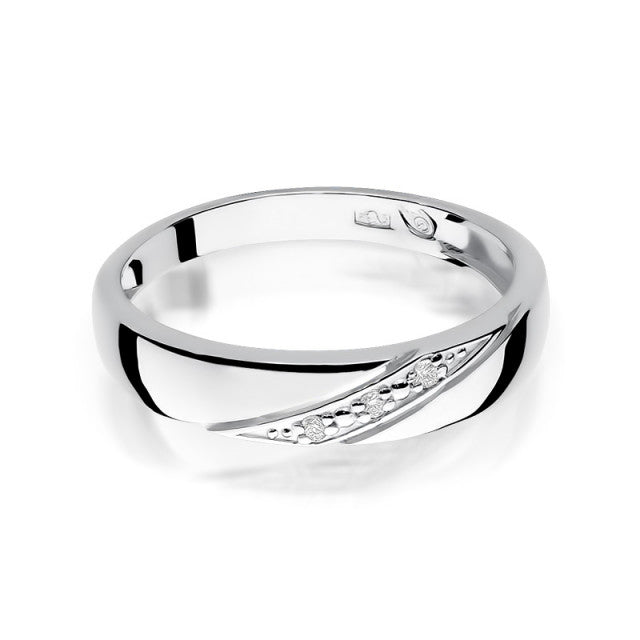 Inel Aur 14K cu Diamante Naturale 0.02 ct, imaginea 5 din 11