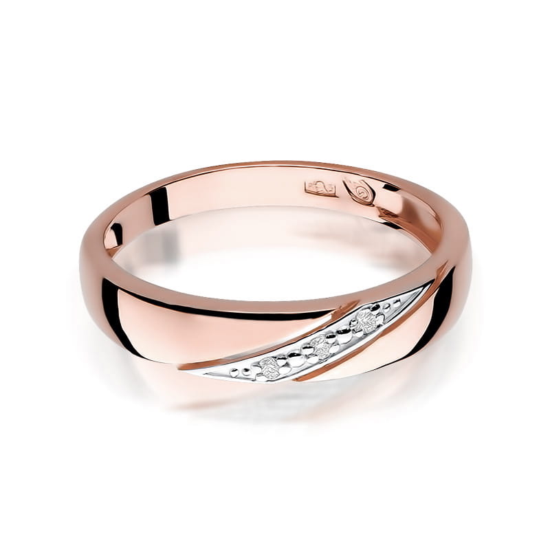 Inel Aur 14K cu Diamante Naturale 0.02 ct, imaginea 9 din 11