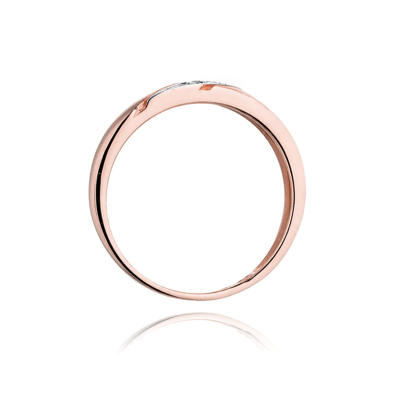 Inel Aur 14K cu Diamante Naturale 0.02 ct, imaginea 10 din 11