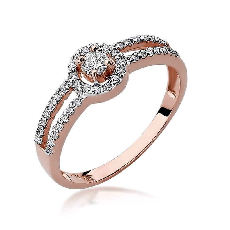 Inel Aur 14K cu Diamante Naturale 0.31 ct, imaginea 8 din 11