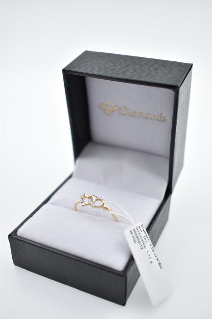 Inel Aur 14K cu Diamante Naturale 0.06 ct, imaginea 7 din 11