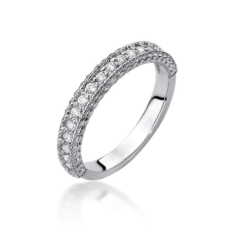 Inel Aur 14K cu Diamante Naturale 0.25 ct, imaginea 4 din 9