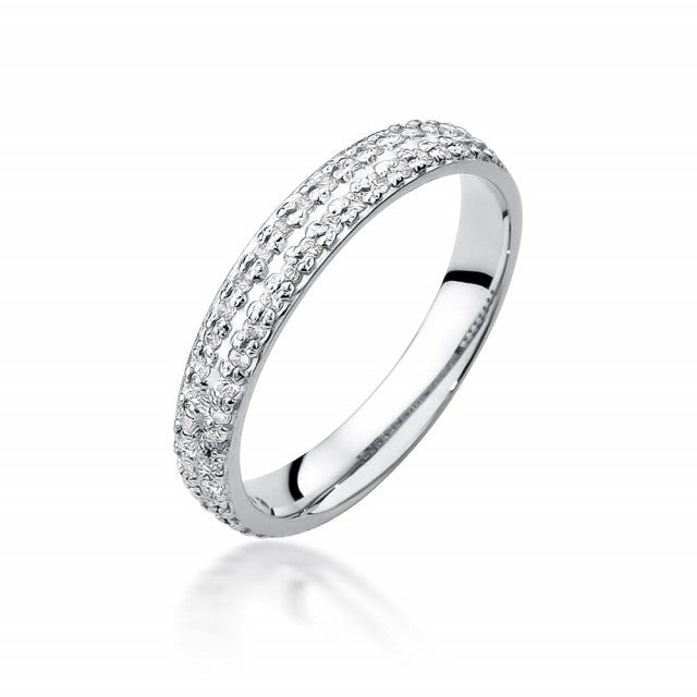 Inel Aur 14K cu Diamante Naturale 0.23 ct, imaginea 4 din 9