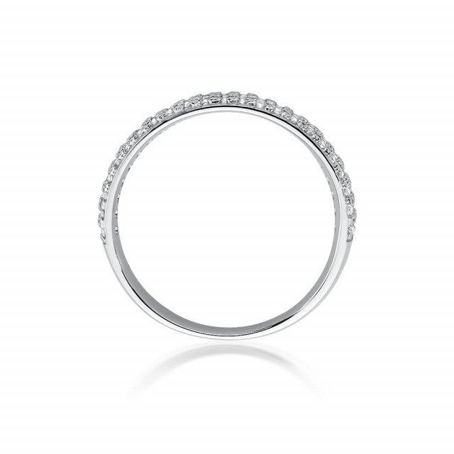 Inel Aur 14K cu Diamante Naturale 0.23 ct, imaginea 6 din 9