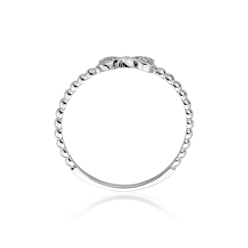 Inel Aur 14K cu Diamante Naturale 0.03 ct, imaginea 6 din 9
