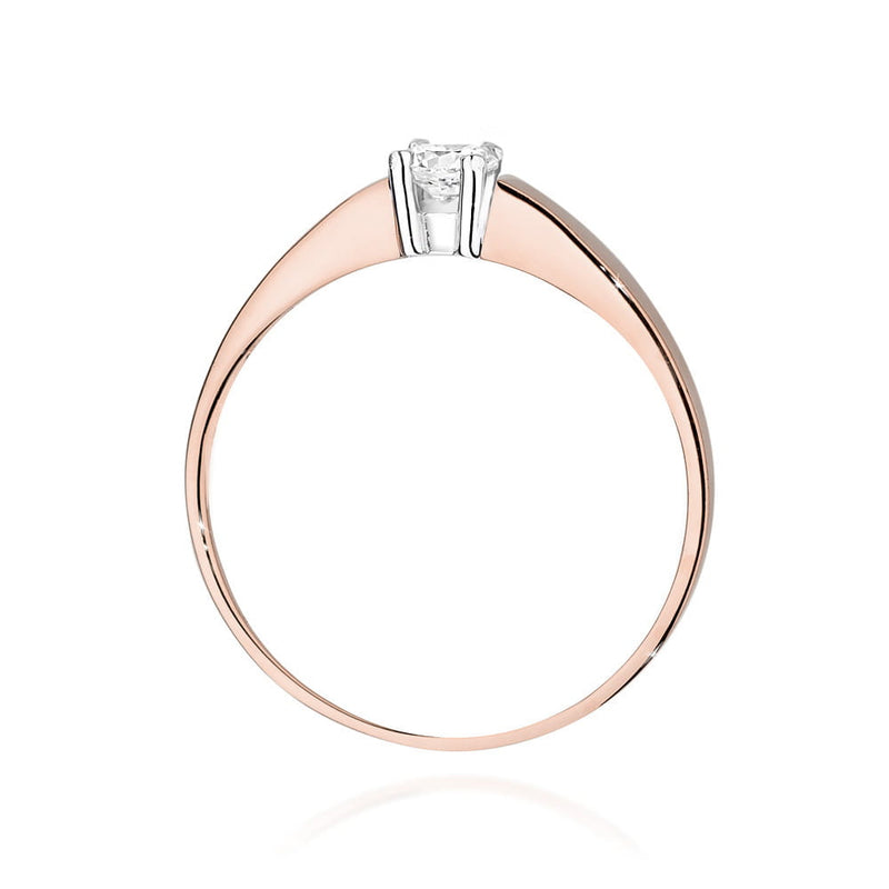 Inel Aur 14K cu Diamant Natural 0.25 ct, imaginea 9 din 9