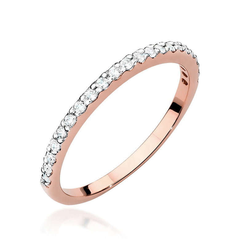 Inel Aur 14K cu Diamante Naturale 0.18 ct, imaginea 8 din 10