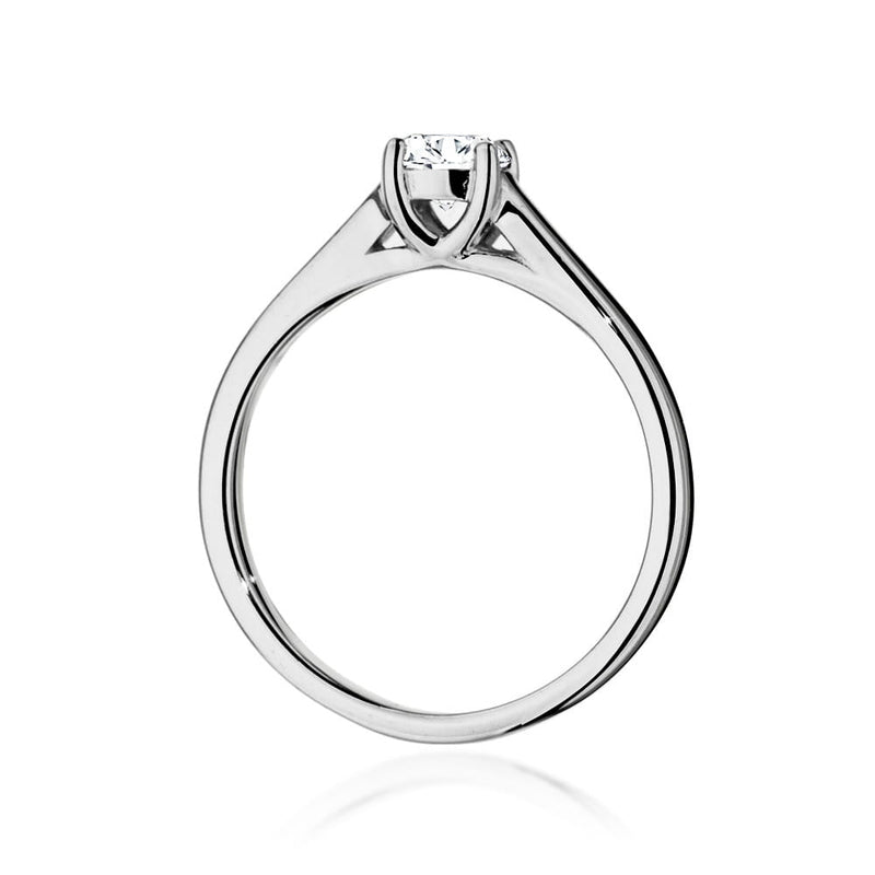 Inel Aur 14K cu Diamant Natural 0.40 ct, imaginea 9 din 9