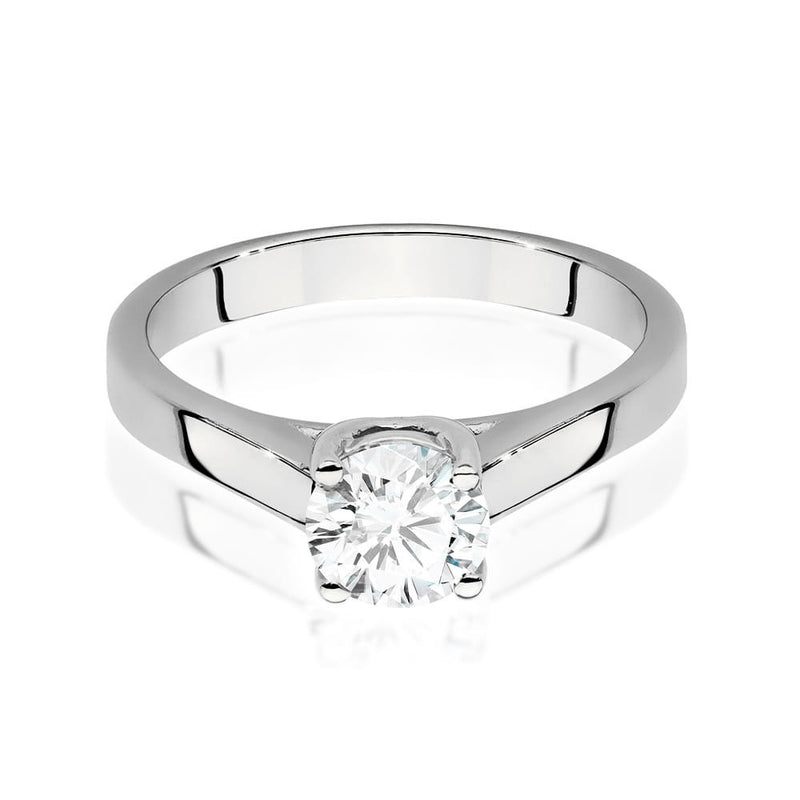 Inel Aur 14K cu Diamant Natural 0.70 ct, imaginea 5 din 9