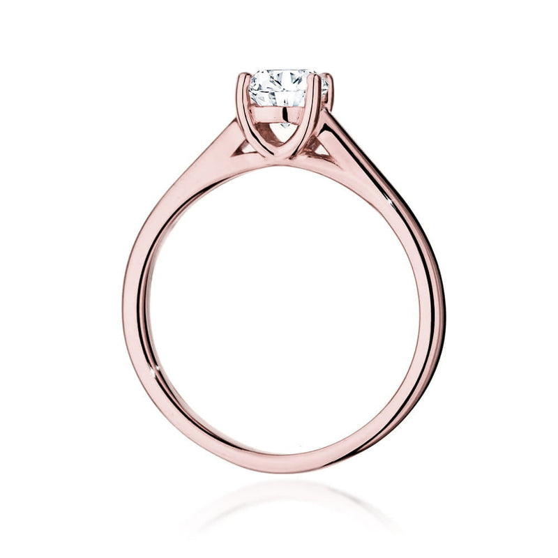 Inel Aur 14K cu Diamant Natural 0.70 ct, imaginea 9 din 9