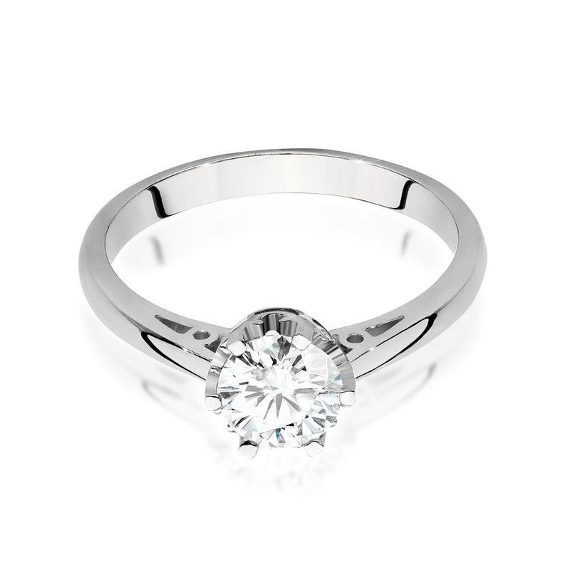 Inel Aur 14K cu Diamant Natural 0.70 ct, imaginea 5 din 9