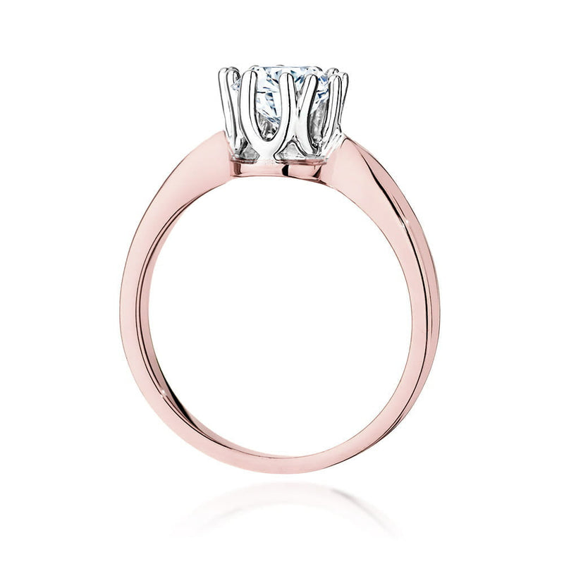 Inel Aur 14K cu Diamant Natural 0.70 ct, imaginea 9 din 9