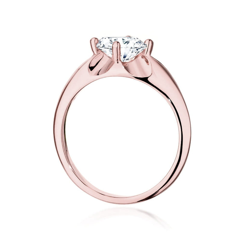 Inel Aur 14K cu Diamant Natural 1.00 ct, imaginea 9 din 9
