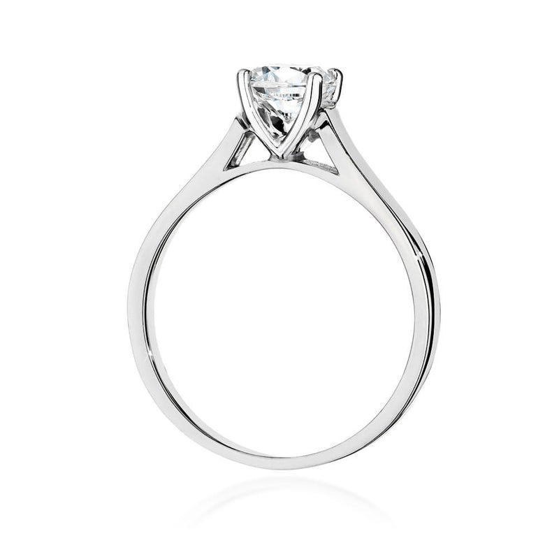 Inel Aur 14K cu Diamant Natural 0.70 ct, imaginea 6 din 9