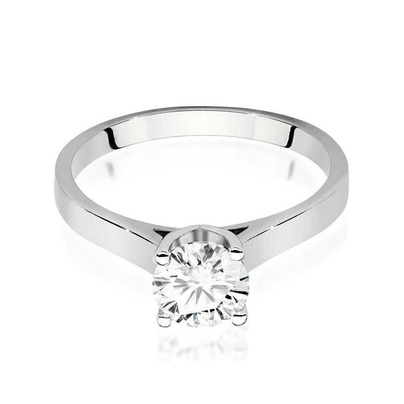 Inel Aur 14K cu Diamant Natural 1.00 ct, imaginea 5 din 9