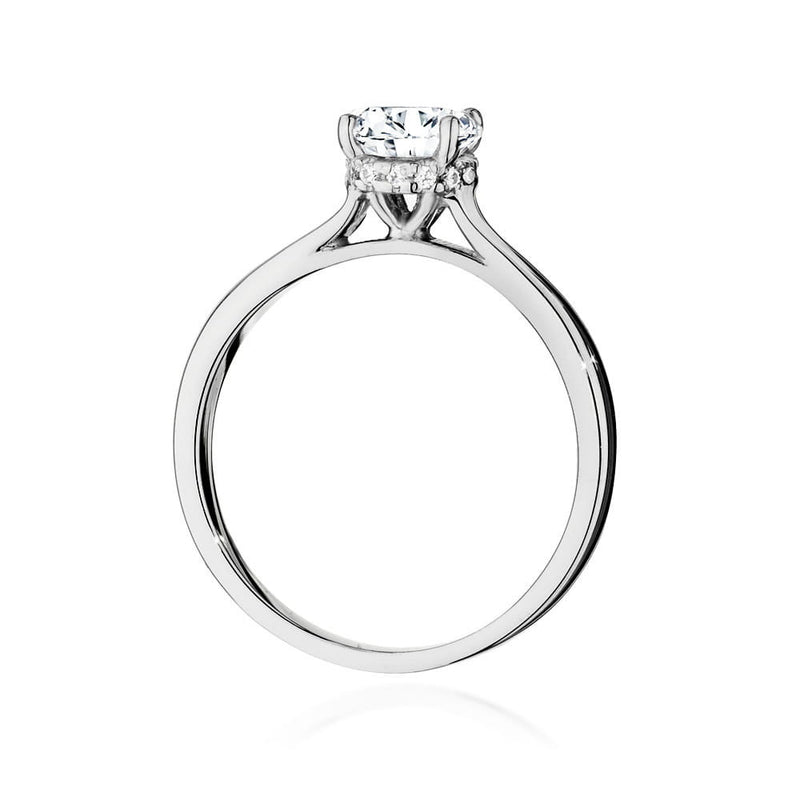 Inel Aur 14K cu Diamante Naturale 1.07 ct, imaginea 6 din 9