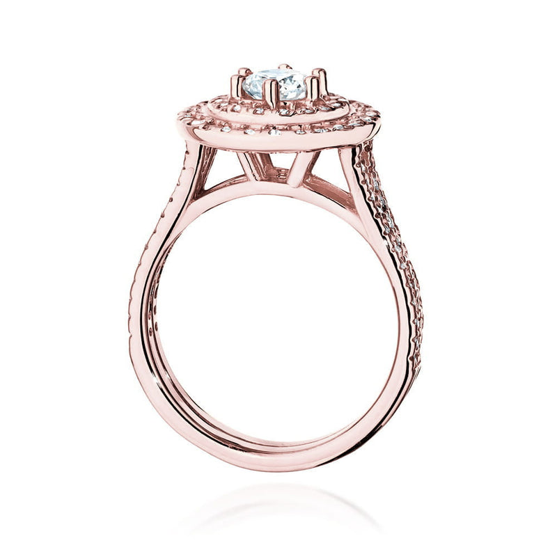 Inel Aur 14K cu Diamante Naturale 1.01 ct, imaginea 9 din 9