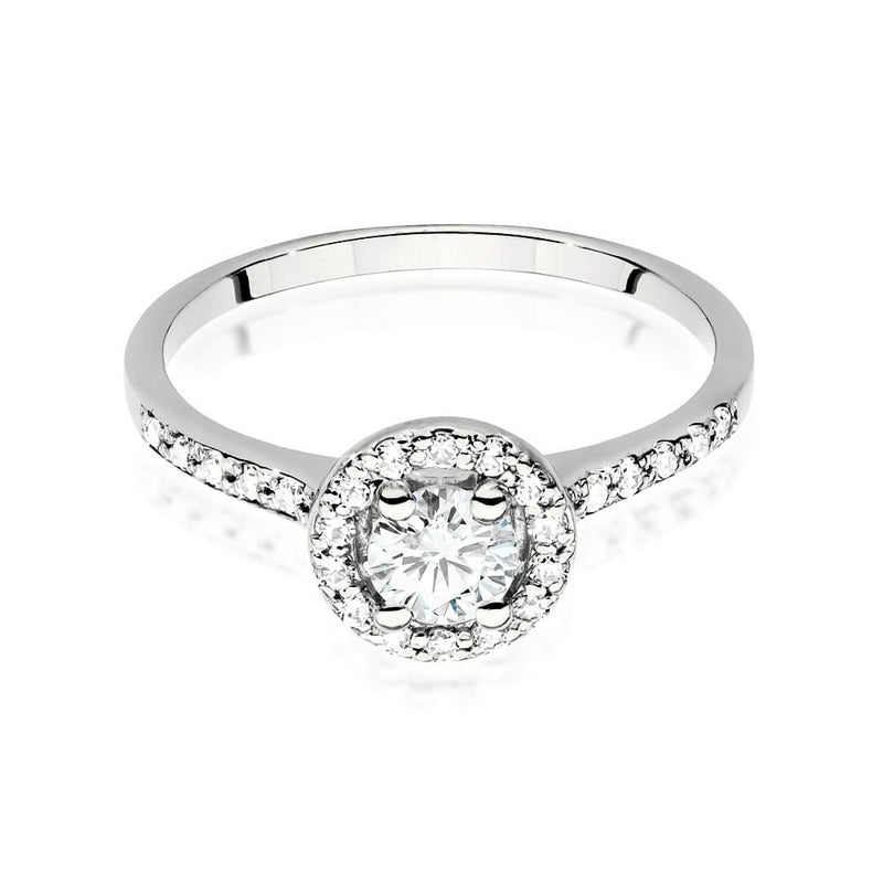 Inel Aur 14K cu Diamante Naturale 0.74 ct, imaginea 5 din 9