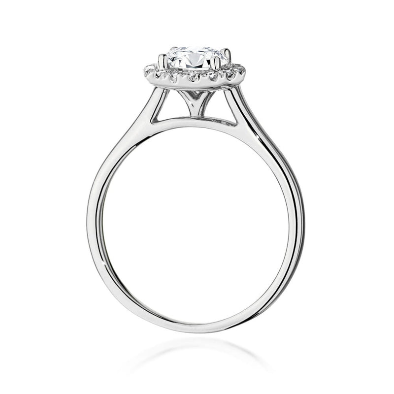 Inel Aur 14K cu Diamante Naturale 0.62 ct, imaginea 6 din 9